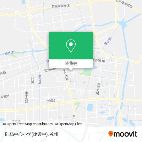 陆杨中心小学(建设中)地图