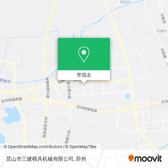 昆山市三建模具机械有限公司地图