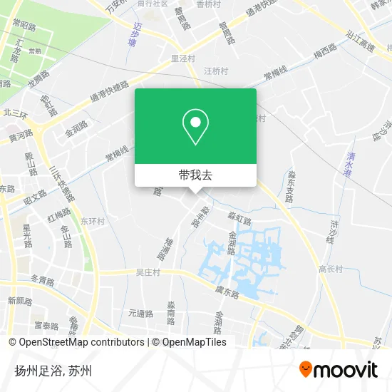 扬州足浴地图
