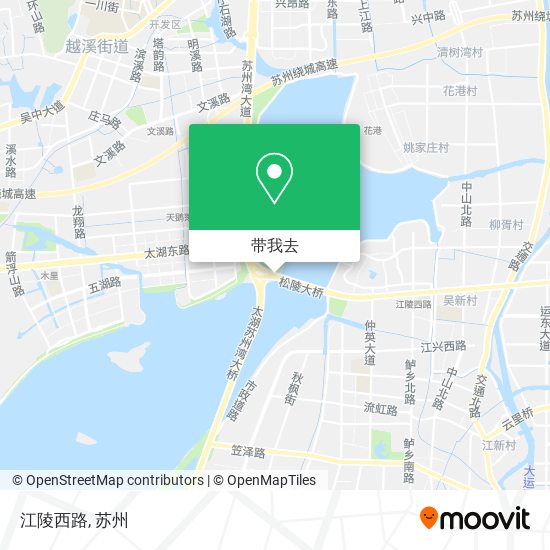 江陵西路地图