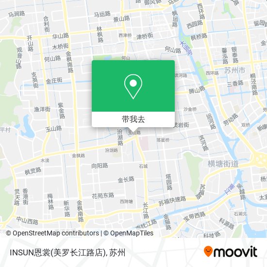 INSUN恩裳(美罗长江路店)地图