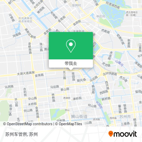 苏州车管所地图