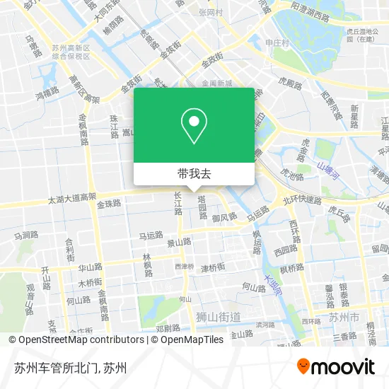 苏州车管所北门地图