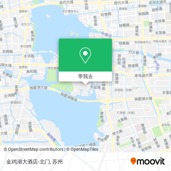 金鸡湖大酒店-北门地图