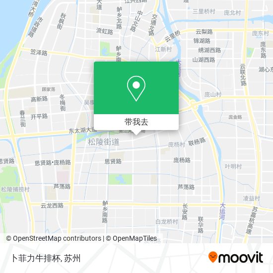 卜菲力牛排杯地图