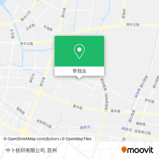 中卜纺织有限公司地图