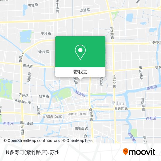 N多寿司(紫竹路店)地图