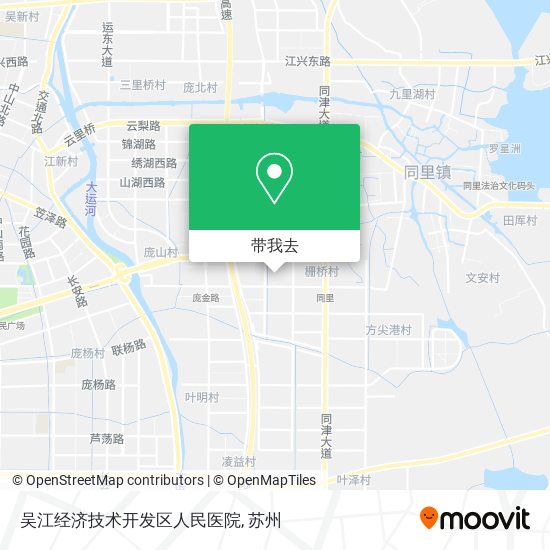 吴江经济技术开发区人民医院地图