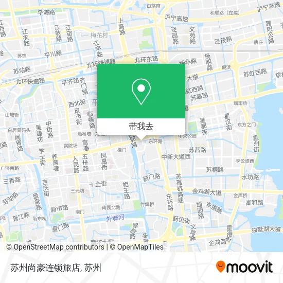苏州尚豪连锁旅店地图