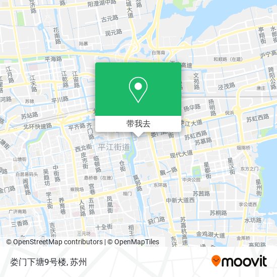 娄门下塘9号楼地图