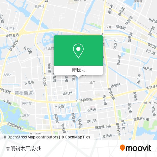 春明钢木厂地图