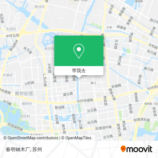 春明钢木厂地图