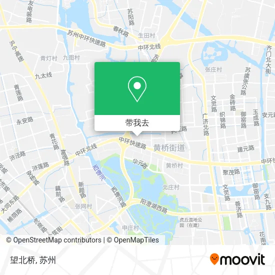 望北桥地图