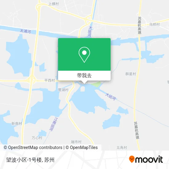 望波小区-1号楼地图