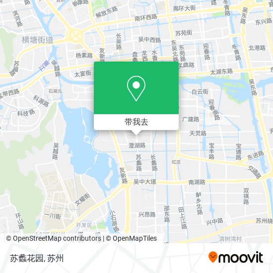 苏蠡花园地图