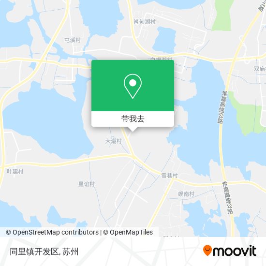 同里镇开发区地图