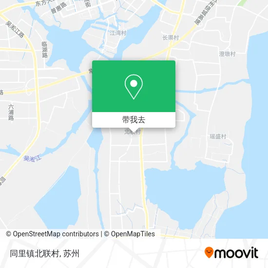 同里镇北联村地图