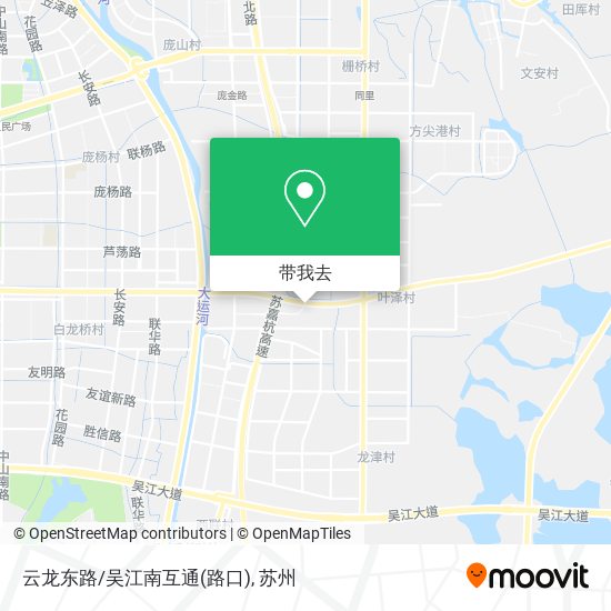 云龙东路/吴江南互通(路口)地图