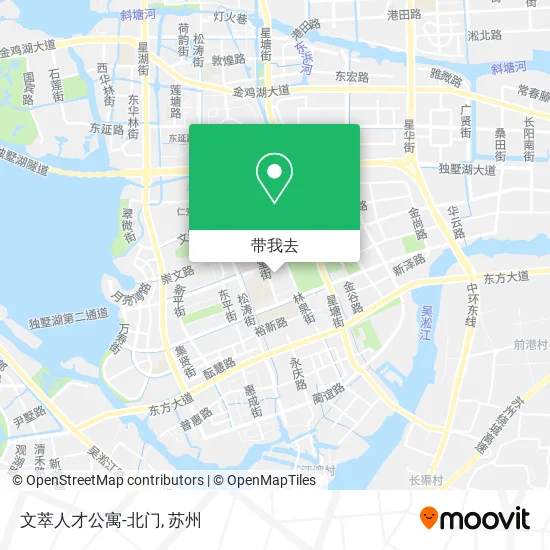 文萃人才公寓-北门地图
