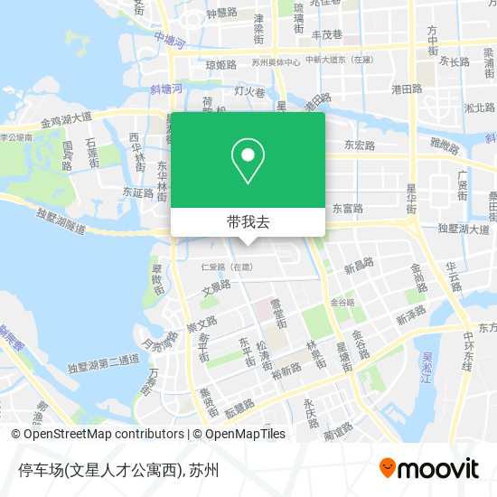 停车场(文星人才公寓西)地图