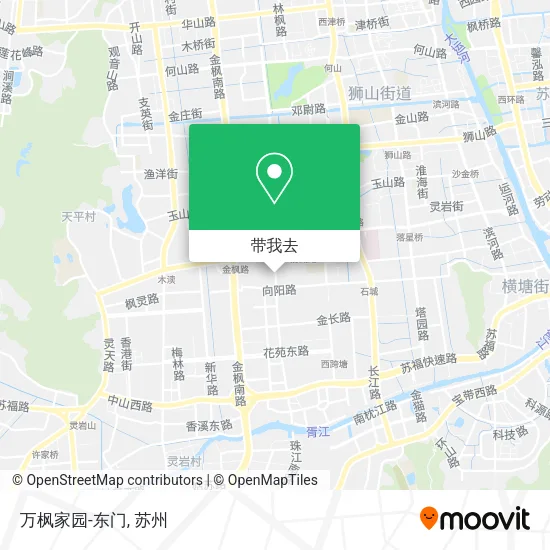 万枫家园-东门地图