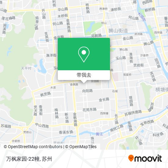 万枫家园-22幢地图