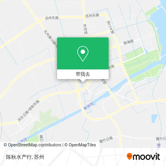 陈秋水产行地图