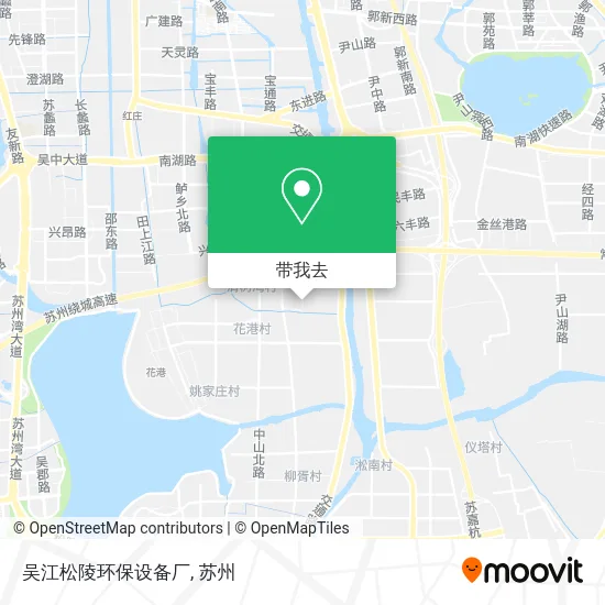 吴江松陵环保设备厂地图
