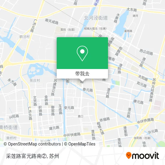 采莲路富元路南②地图