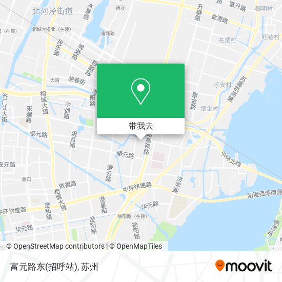富元路东(招呼站)地图