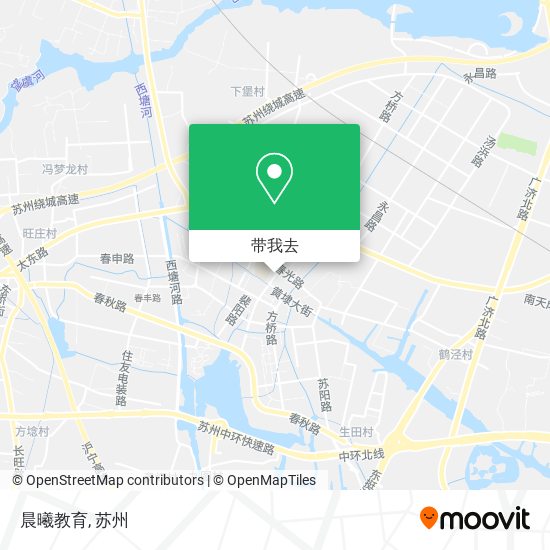 晨曦教育地图