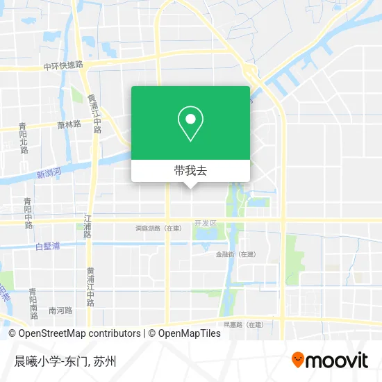 晨曦小学-东门地图