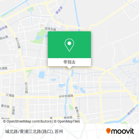 城北路/黄浦江北路(路口)地图