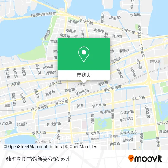 独墅湖图书馆新娄分馆地图