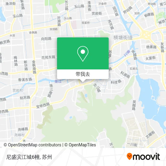 尼盛滨江城6幢地图