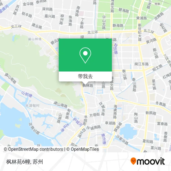 枫林苑6幢地图
