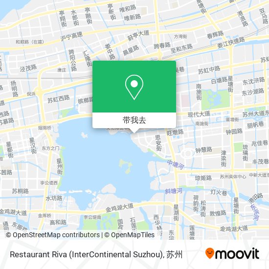 Restaurant Riva (InterContinental Suzhou)地图