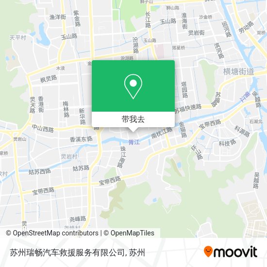 苏州瑞畅汽车救援服务有限公司地图