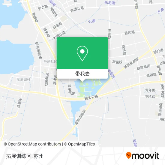 拓展训练区地图