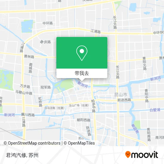 君鸿汽修地图