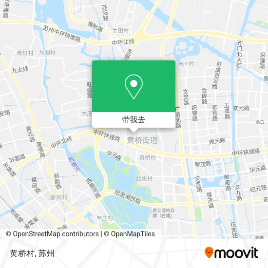 黄桥村地图