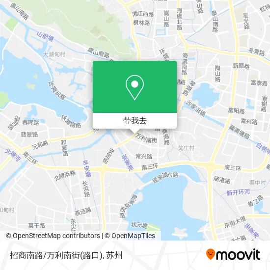招商南路/万利南街(路口)地图