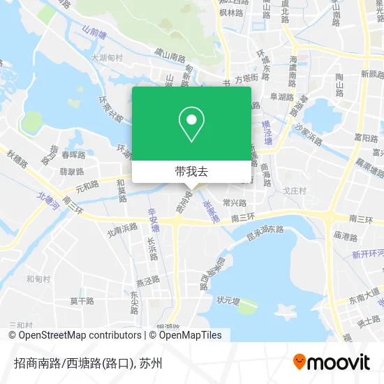 招商南路/西塘路(路口)地图