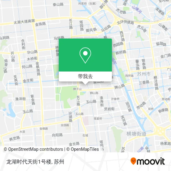 龙湖时代天街1号楼地图
