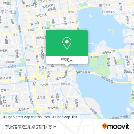 东振路/独墅湖路(路口)地图