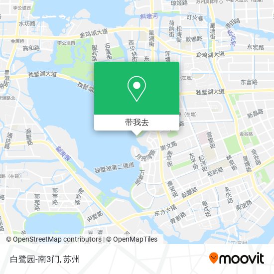 白鹭园-南3门地图