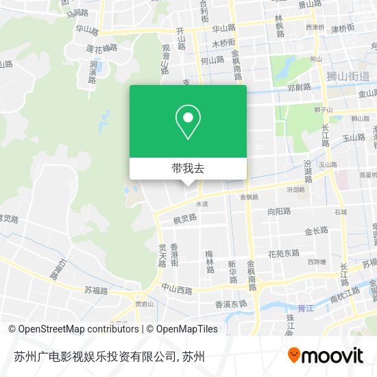 苏州广电影视娱乐投资有限公司地图