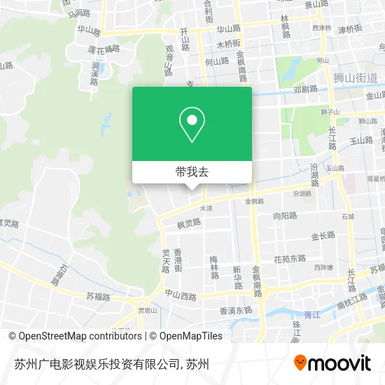 苏州广电影视娱乐投资有限公司地图