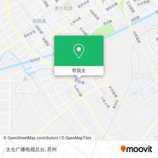 太仓广播电视总台地图
