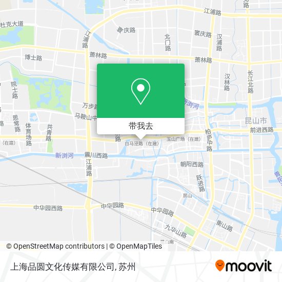 上海品圆文化传媒有限公司地图
